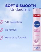 Nivea Pearl & Beauty antiperspirant v pršilu 72 ur 200 ml