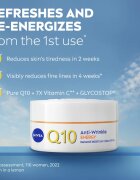 Nivea Q10 Anti-Wrinkle Energy poživitvena dnevna krema proti gubam SPF 15 50 ml