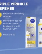 Nivea Q10 Anti-Wrinkle ultra lahek fluid SPF 50 40 ml