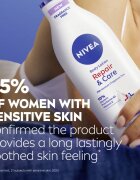 Nivea Repair & Care Sensitive pomirjevalni losjon za telo za suho in občutljivo kožo 400 ml