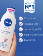 Nivea Rose Touch vlažilni losjon za telo 400 ml