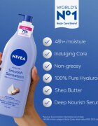 Nivea Smooth Sensation vlažilni losjon za telo za suho kožo 625 ml