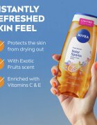 Nivea Solar Sparks osvežujoč gel za prhanje 250 ml
