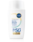 Nivea SUN Derma Skin Clear krema za obraz za sončenje za kožo z nepravilnostmi SPF 50+ 40 ml