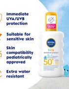 Nivea Sun Kids otroško pršilo za sončenje SPF 50+ 200 ml