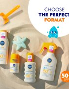 Nivea Sun Kids otroško pršilo za sončenje SPF 50+ 200 ml