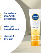 Nivea SUN krema proti gubam za sončenje SPF 50 50 ml