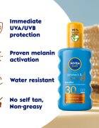 Nivea SUN Protect & Bronze intenzivno pršilo za sončenje SPF 30 200 ml