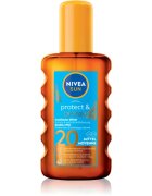 Nivea SUN Protect & Bronze suho olje za sončenje SPF 20 200 ml