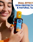 Nivea SUN Protect & Bronze suho olje za sončenje SPF 20 200 ml