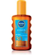 Nivea SUN Protect & Bronze suho olje za sončenje SPF 30 200 ml