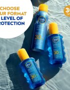 Nivea SUN Protect & Dry Touch nevidno pršilo za sončenje SPF 30 200 ml