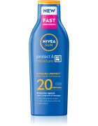 Nivea SUN Protect & Moisture losjon za sončenje SPF 20 200 ml