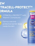 Nivea SUN Protect & Moisture losjon za sončenje SPF 20 200 ml