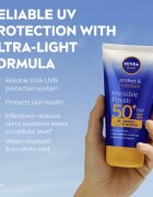 Nivea SUN Protect & Moisture vlažilni losjon za sončenje s hialuronsko kislino SPF 50+ 150 ml