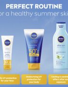 Nivea SUN Protect & Moisture vlažilni losjon za sončenje s hialuronsko kislino SPF 50+ 150 ml