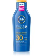 Nivea SUN Protect & Moisture vlažilni losjon za sončenje SPF 30 400 ml