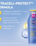 Nivea SUN Protect & Moisture vlažilni losjon za sončenje SPF 30 400 ml