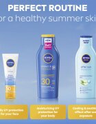 Nivea SUN Protect & Moisture vlažilni losjon za sončenje SPF 30 400 ml