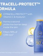 Nivea SUN Protect & Moisture vlažilni losjon za sončenje SPF 50+ 100 ml