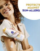 Nivea SUN Sensitive Immediate losjon za sončenje za občutljivo kožo SPF 50+ 200 ml