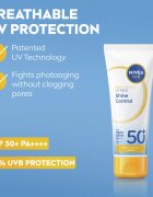 Nivea SUN Shine Control krema za obraz za sončenje SPF 50+ SPF 50+ 40 ml