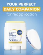 Nivea SUN Silky UV Stick krema za sončenje v paličici SPF 50+ 15 g