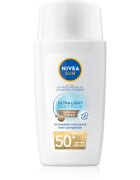 Nivea SUN Ultra Light lahki tonirani fluid SPF 50+ odtenek Medium 40 ml