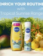 Nivea Tropical Sunrise vlažilen gel za prhanje 250 ml