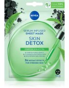 Nivea Urban Skin Detox čistilna in razstrupljevalna maska z aktivnim ogljem 1 kos