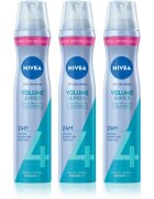 Nivea Volume Care lak za lase za povečanje volumna 3 x 250 ml