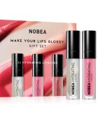 NOBEA Beauty Pleasure Make Your Lips Glossy Gift Set set sijajev za ustnice darilna izdaja