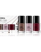 NOBEA Day-to-Day 4-Piece Gel-like Nail Polish set set lakov za nohte Deliciously deep dream