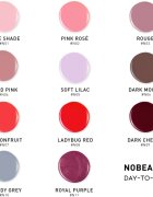 NOBEA Day-to-Day Gel-like Nail Polish lak za nohte z gel učinkom odtenek Blue violet #N61 6 ml