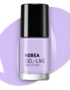 NOBEA Day-to-Day Gel-like Nail Polish lak za nohte z gel učinkom odtenek Blue violet #N61 6 ml