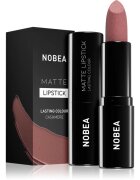 NOBEA Day-to-Day Matte Lipstick matirajoča šminka odtenek Cashmere #M19 3 g