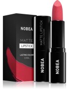 NOBEA Day-to-Day Matte Lipstick matirajoča šminka odtenek Coral #M17 3 g