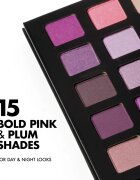 NOBEA Day-to-Day Rosy Glam Eyeshadow Palette paleta senčil za oči 24 g