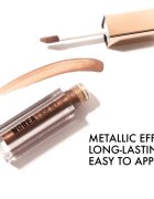 NOBEA Metal Liquid Eyeshadow tekoče senčilo za oči odtenek Coffee #E04 4 ml