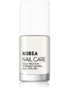 NOBEA Nail Care Milk Protein Strengthening Nail Polish lak za krepitev nohtov 6 ml