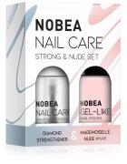 NOBEA Nail Care Strong & Nude Set set lakov za nohte