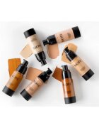 Note Cosmetique Detox & Protect tekoči puder z mat finišem SPF 15 odtenek 01 Beige 30 ml
