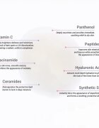 Notino Anti-Aging Cream with Peptides Vitamin C Ceramides Hyaluronic Acid Niacinamide & Pantheno dnevna in nočna krema proti staranju kože 50 ml