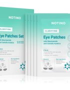 Notino Clarifying Bio-Cellulose Eye Patches Set with Niacinamide and Centella Asiatica maska za posvetlitev za predel okoli oči
