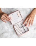 Notino Classy Collection Jewellery box škatla za nakit Peach