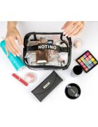 Notino Cosmetic Bags Clear Make-Up Artist Bag kozmetična torbica transparenten (M)transparentna (F)transparentno (N) 1 kos