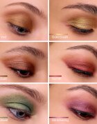 Notino Eyeshadow Palette paleta senčil za oči Evening Ember 9 g