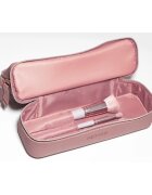 Notino Glamour Collection Double Make-up Bag torbica z dvema predeloma velikost S 1 kos