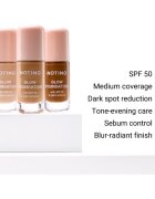 Notino Glow Foundation With SPF 50 & Plant Extracts posvetlitvena podlaga SPF 50 02 Medium Deep Neutral 30 ml