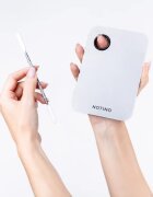 Notino Makeup Brushes Professional Mixing Palette With Spatula paleta za mešanje tekočega pudra z lopatico